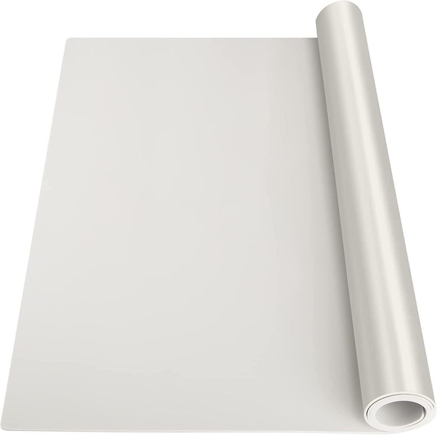 Silicone Mats for Kitchen Counter, Nonslip Silicone Mats for Crafts Countertop Protector Heat Resistant Mat (78.7” x 15.7”, Beige)